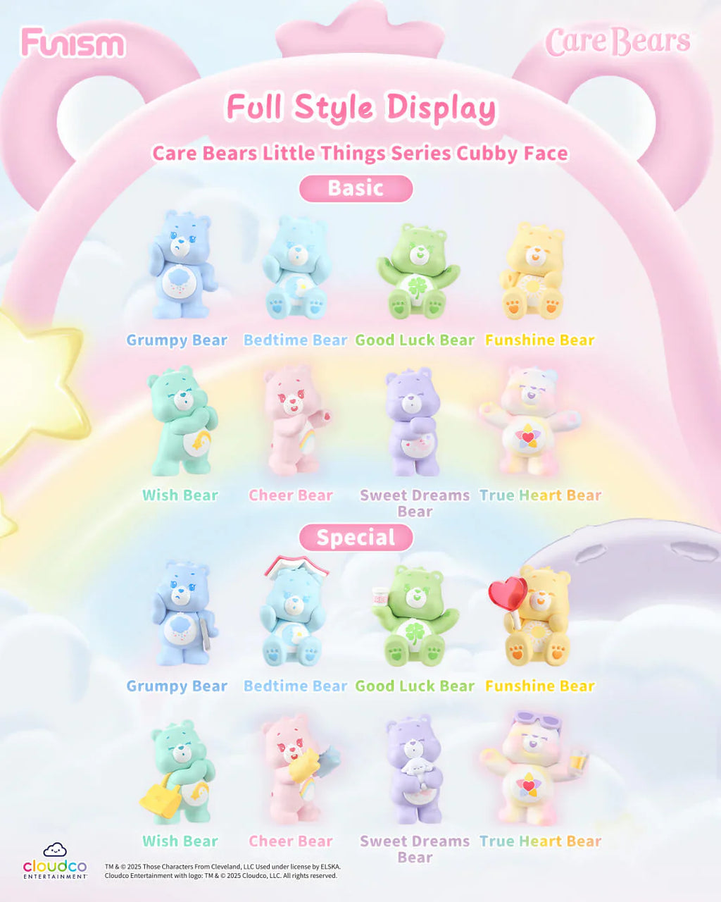 Funism Care Bears One Day in Capsule Series Cubby Face