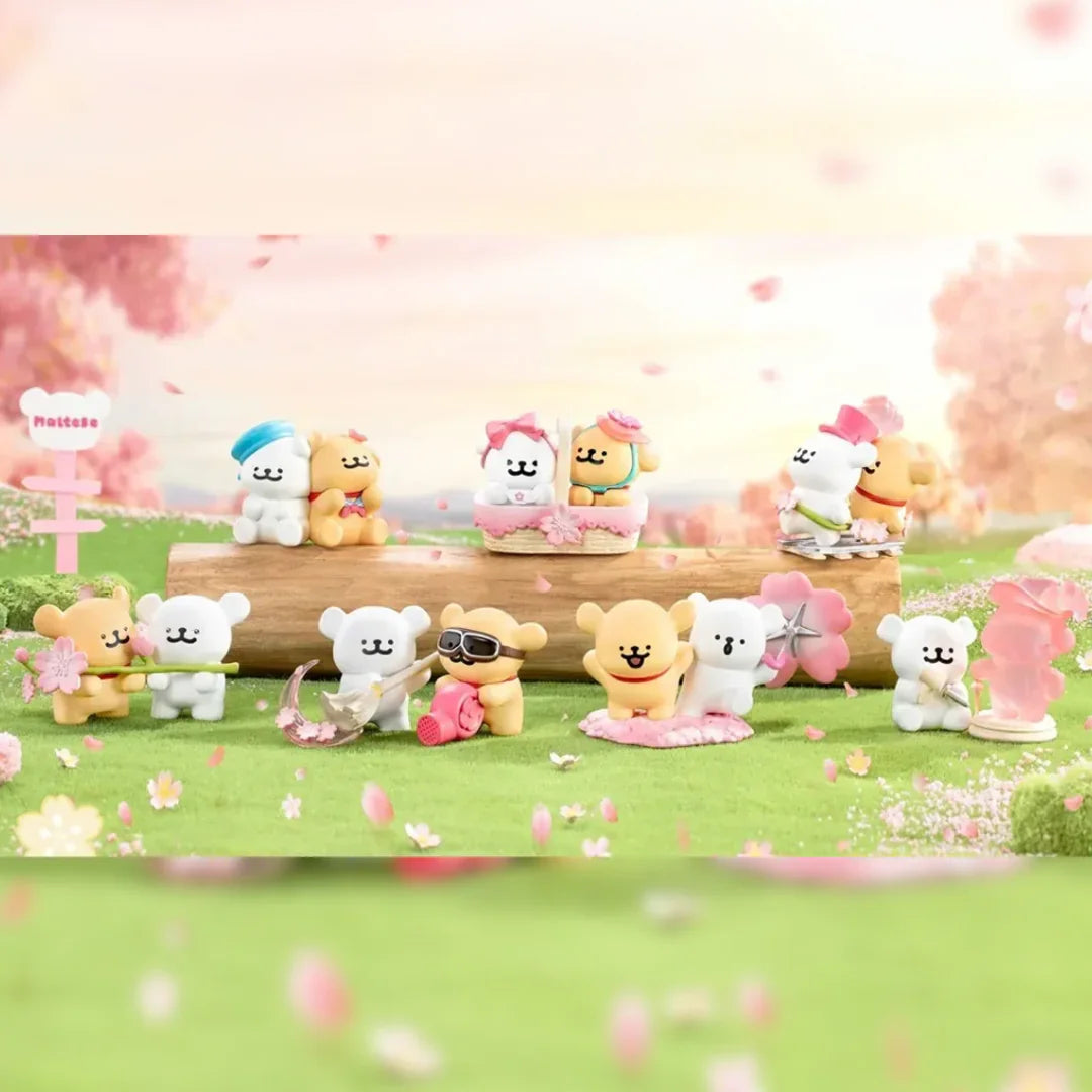 Funism Maltese Cherry Blossoms Series - Blind Box Figurines