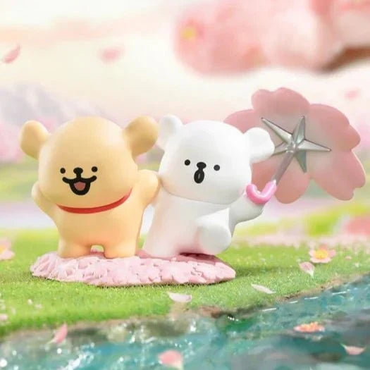 Funism Maltese Cherry Blossoms Series - Blind Box Figurines