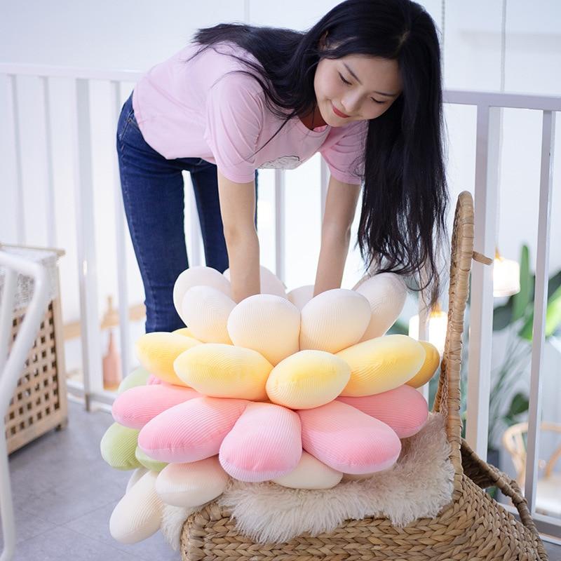 Pastel Daisy Cushion