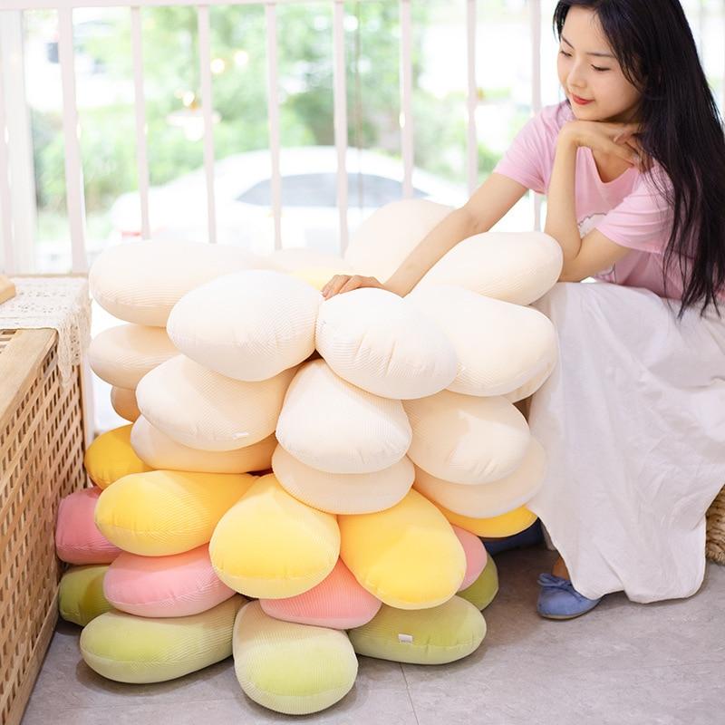 Pastel Daisy Cushion