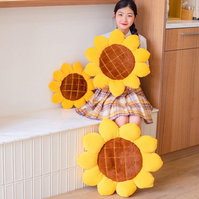 Sunny Sunflower Cushion
