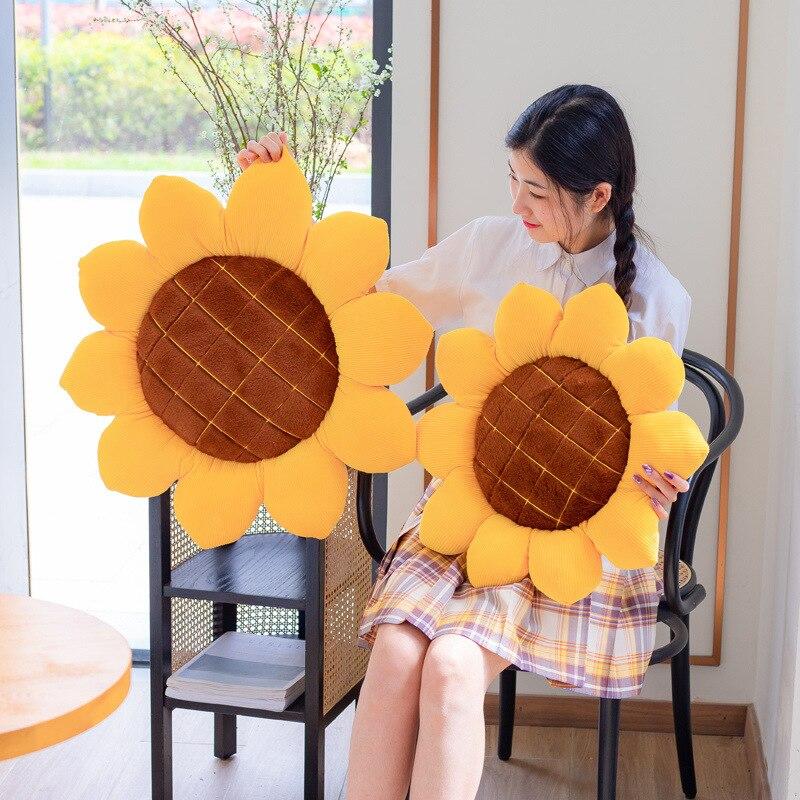 Sunny Sunflower Cushion
